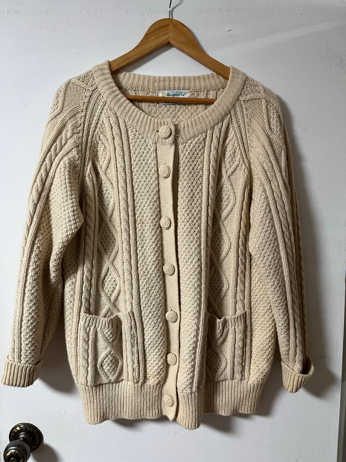 한림수직 케이블 가디건 상품이미지1