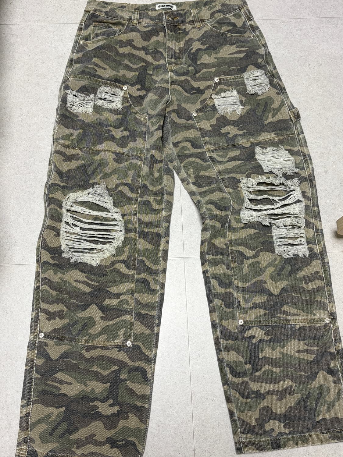 Destroyed CARO PANTS 상품이미지1
