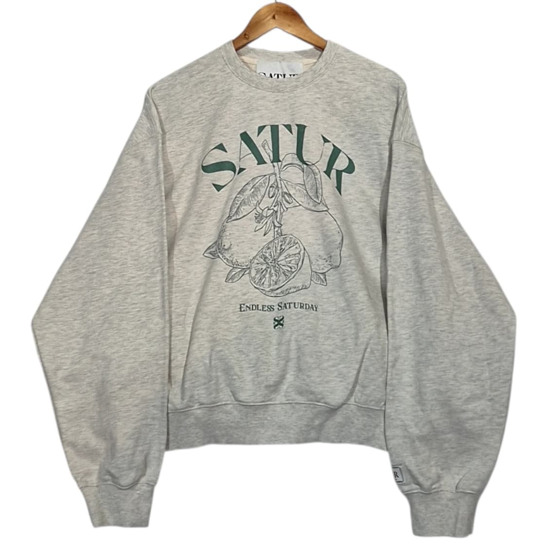 세터 카프리 시트론 드로잉 그래픽 맨투맨 상품이미지1