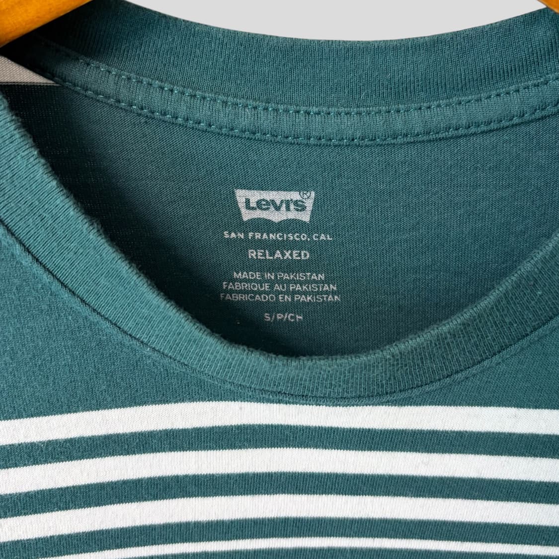 (S)Levis 리바이스 스트라이프 포켓 반팔티셔츠 상품이미지4