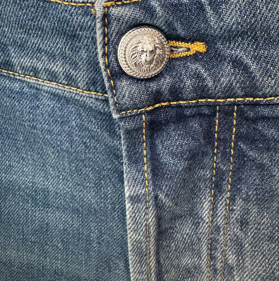 BALMAIN 발망 페이디드 슬림핏 데님 32 상품이미지5