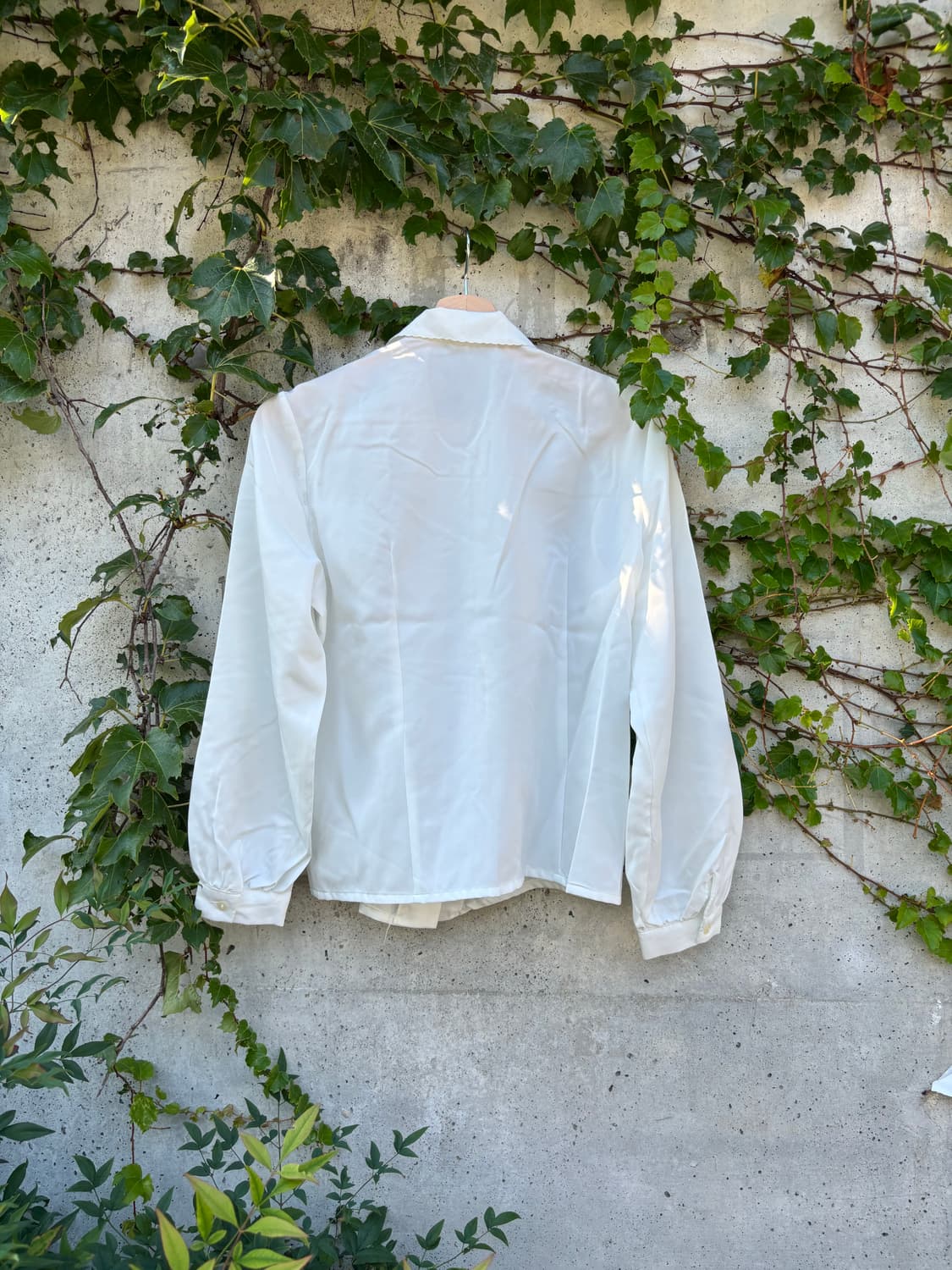 Flower Pattern White Blouse 상품이미지2