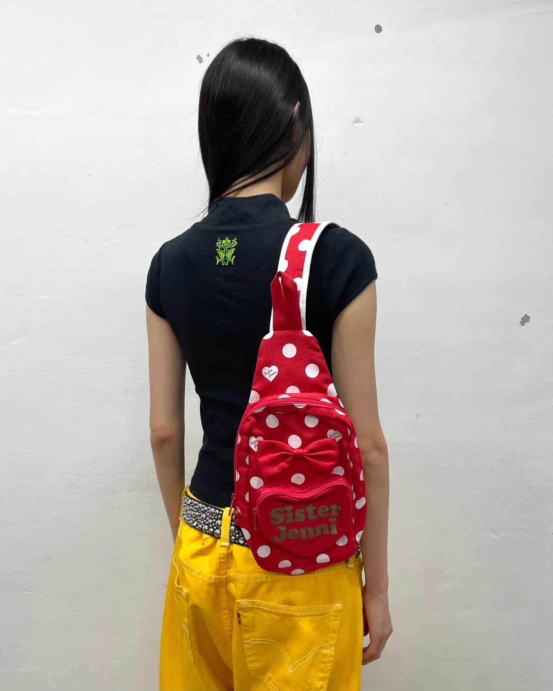 ribbon red dot bag 상품이미지2