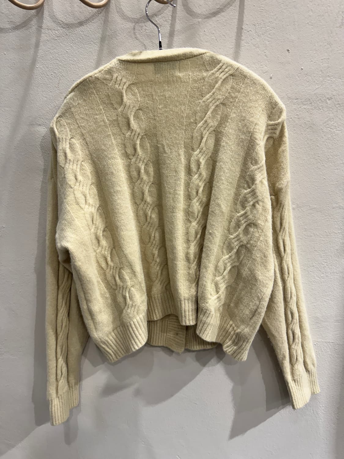 japan vintage 꽈배기 가디건 상품이미지6