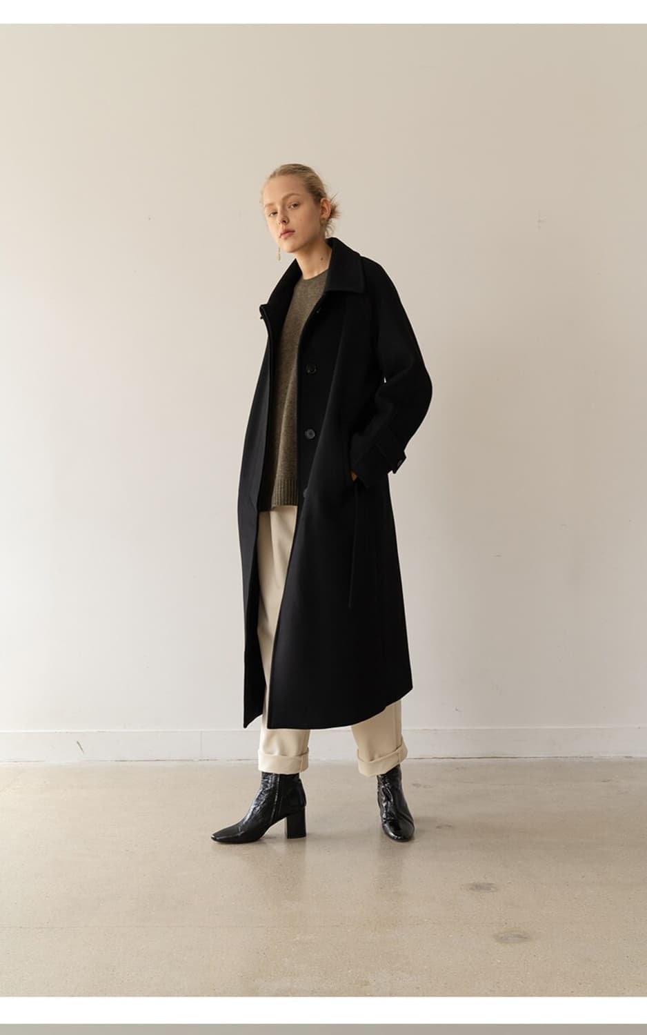 킨더살몬 싱글 코트 상품이미지2