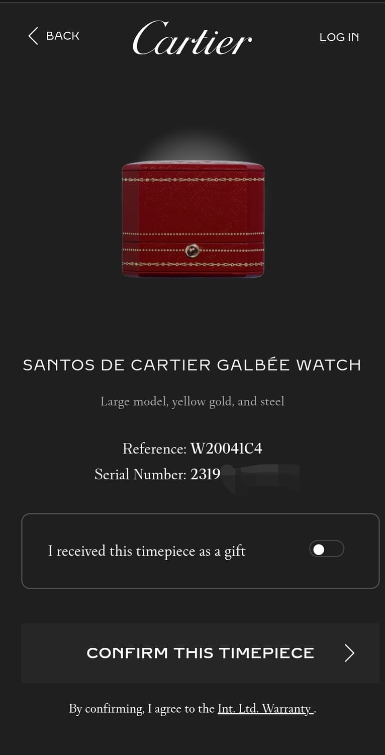 까르띠에 산토스 갈베 콤비 라지 오토메틱 (기요쉐패턴) 상품이미지9