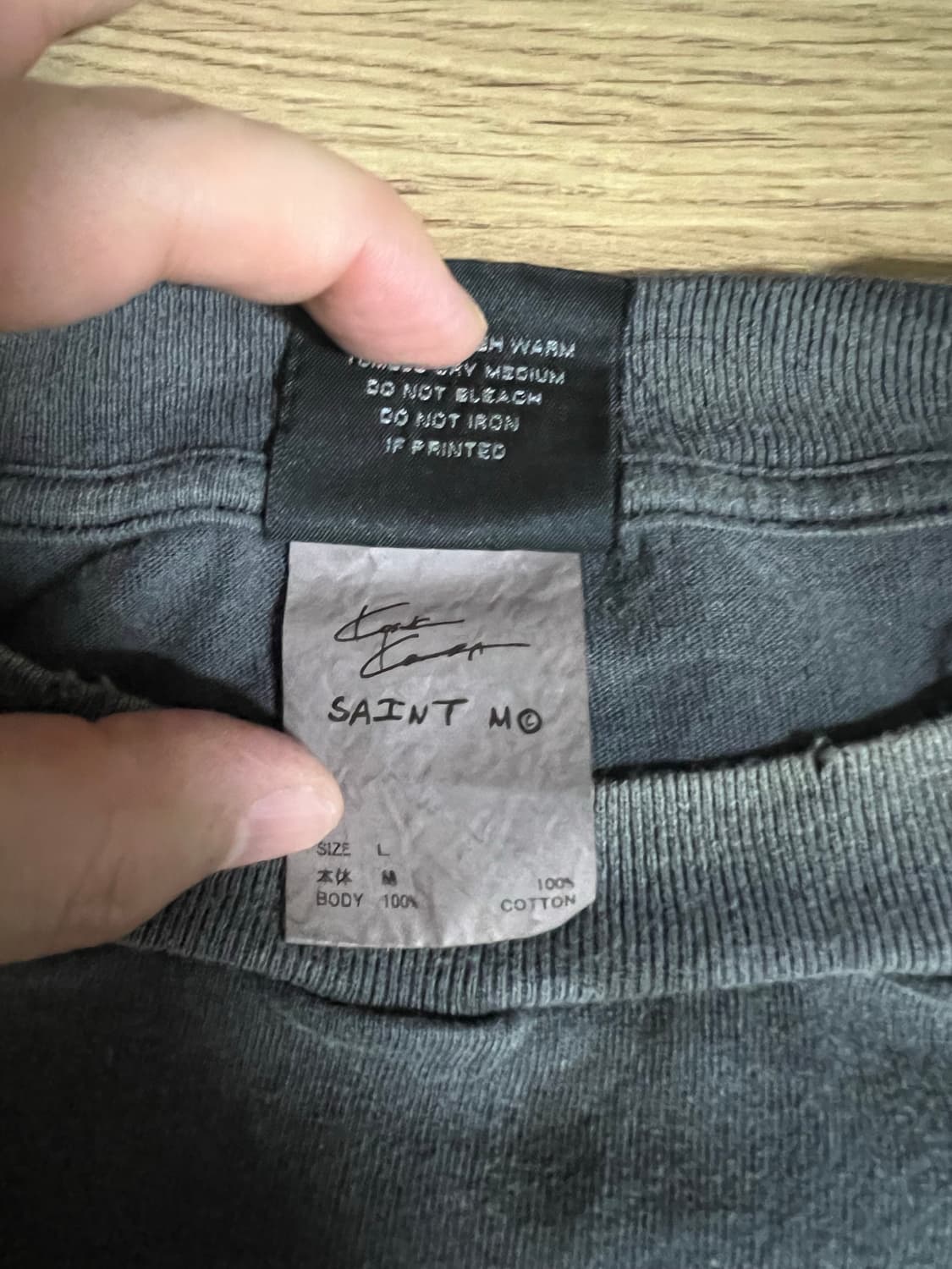 세인트미카엘X코스케키와무라 롱슬리브 L 상품이미지6