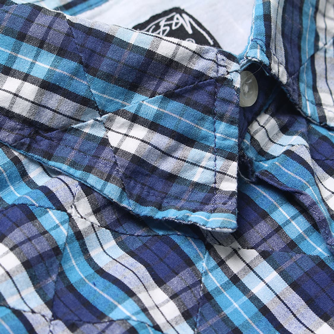  STUSSY "Check Half Shirts" 상품이미지6
