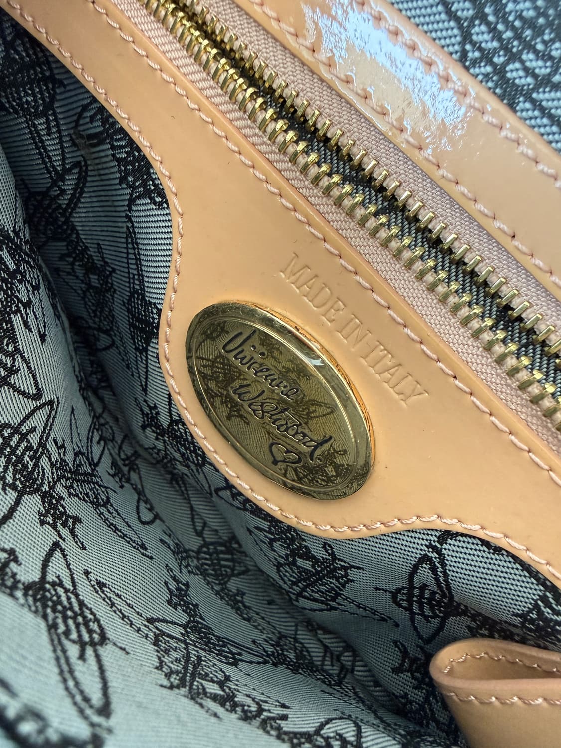 비비안웨스트우드(Vivienne Westwood) 레더체인백(ITALY) 상품이미지9