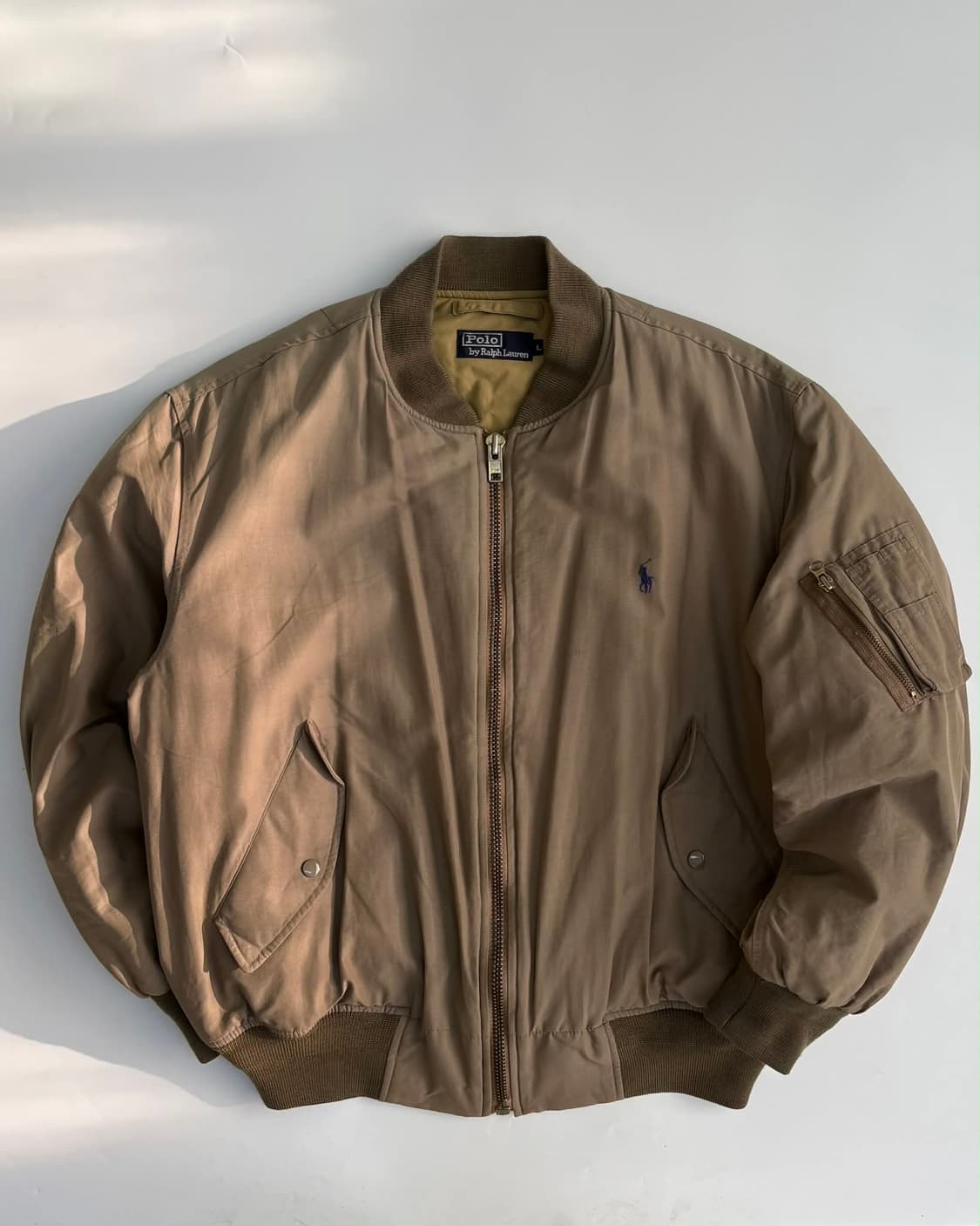 [L] 폴로 랄프로렌 90s 플라이트 ma-1 봄버 자켓 상품이미지1