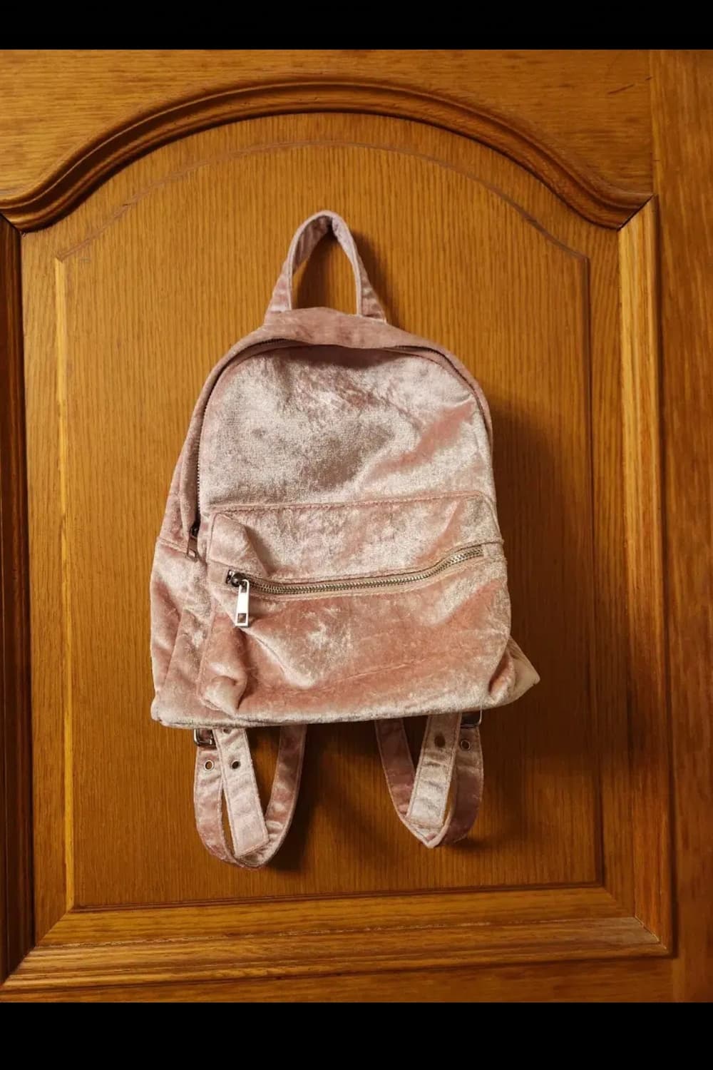 forever21 양산형 지뢰계 핑크벨벳 미디움 백팩 상품이미지1