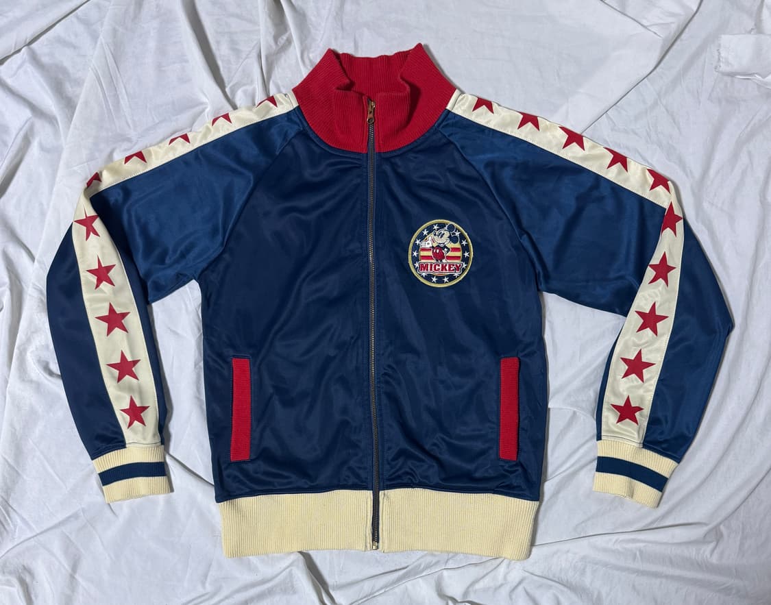 디즈니 미키마우스 스타패턴 트랙탑 성조기 상품이미지1