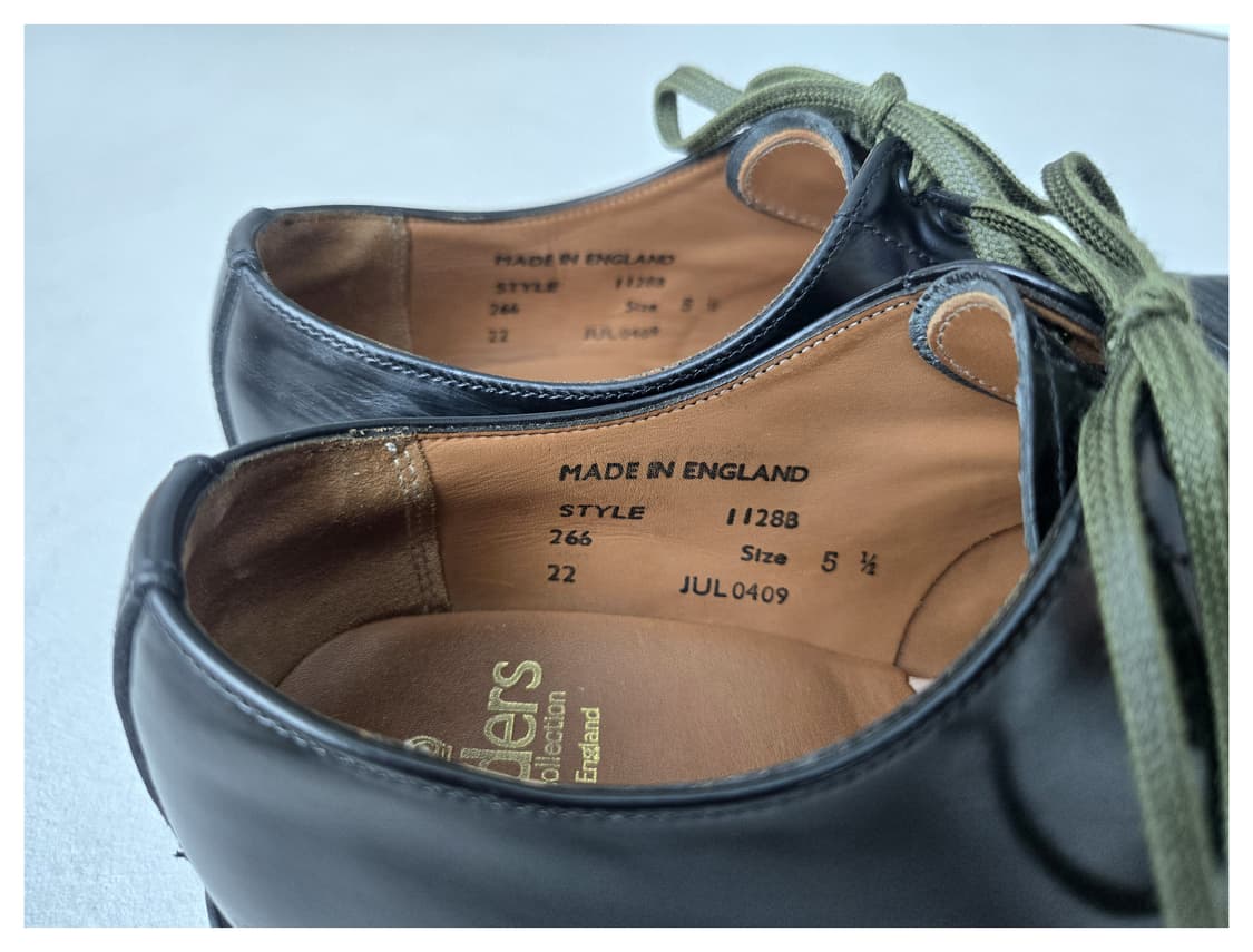SANDERS Military Derby Black 상품이미지6