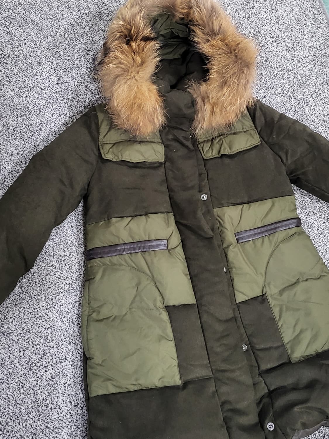 베네통(Benetton) 롱패딩 코트 상품이미지1