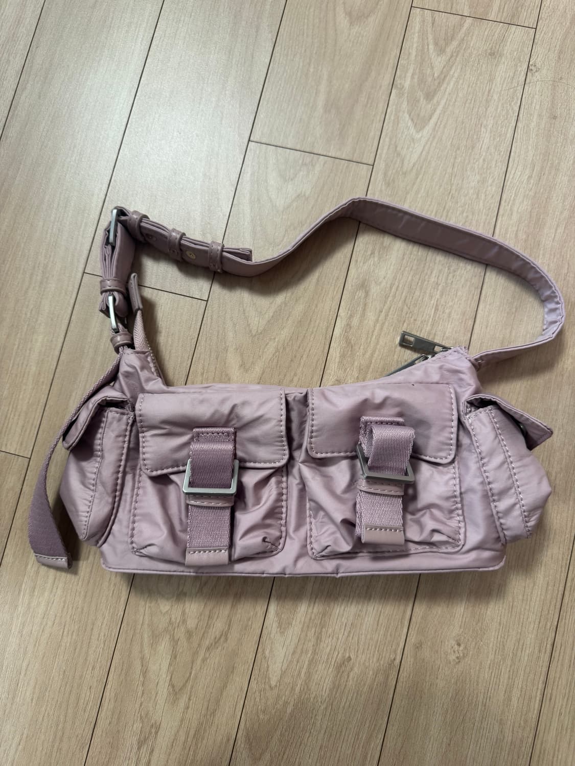 자라 핑크포켓가방 상품이미지1