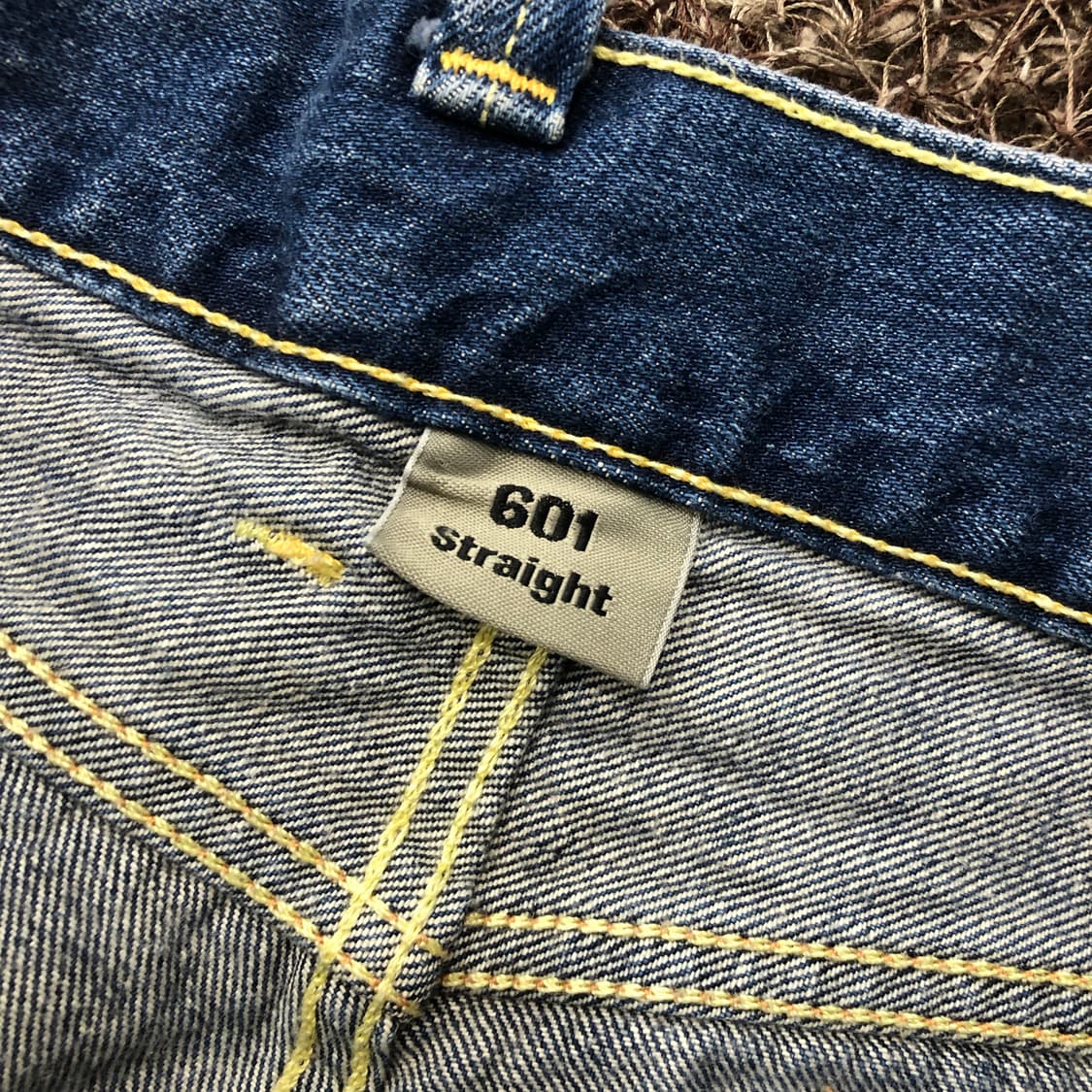 리바이스 601 워싱 데님 팬츠 상품이미지6