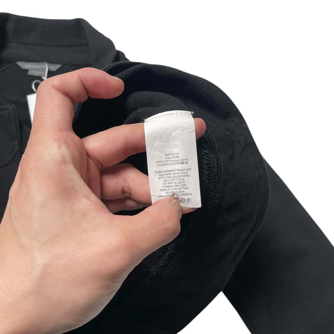 Armani exchange 져지 코듀로이 집업 자켓 상품이미지8