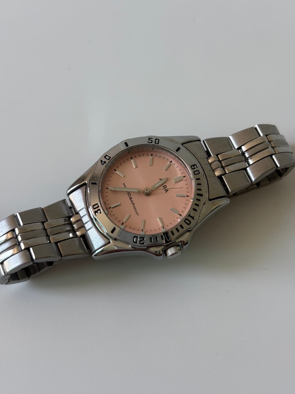 ALBA- 1990s Pink Dial Ladies Quartz 상품이미지4
