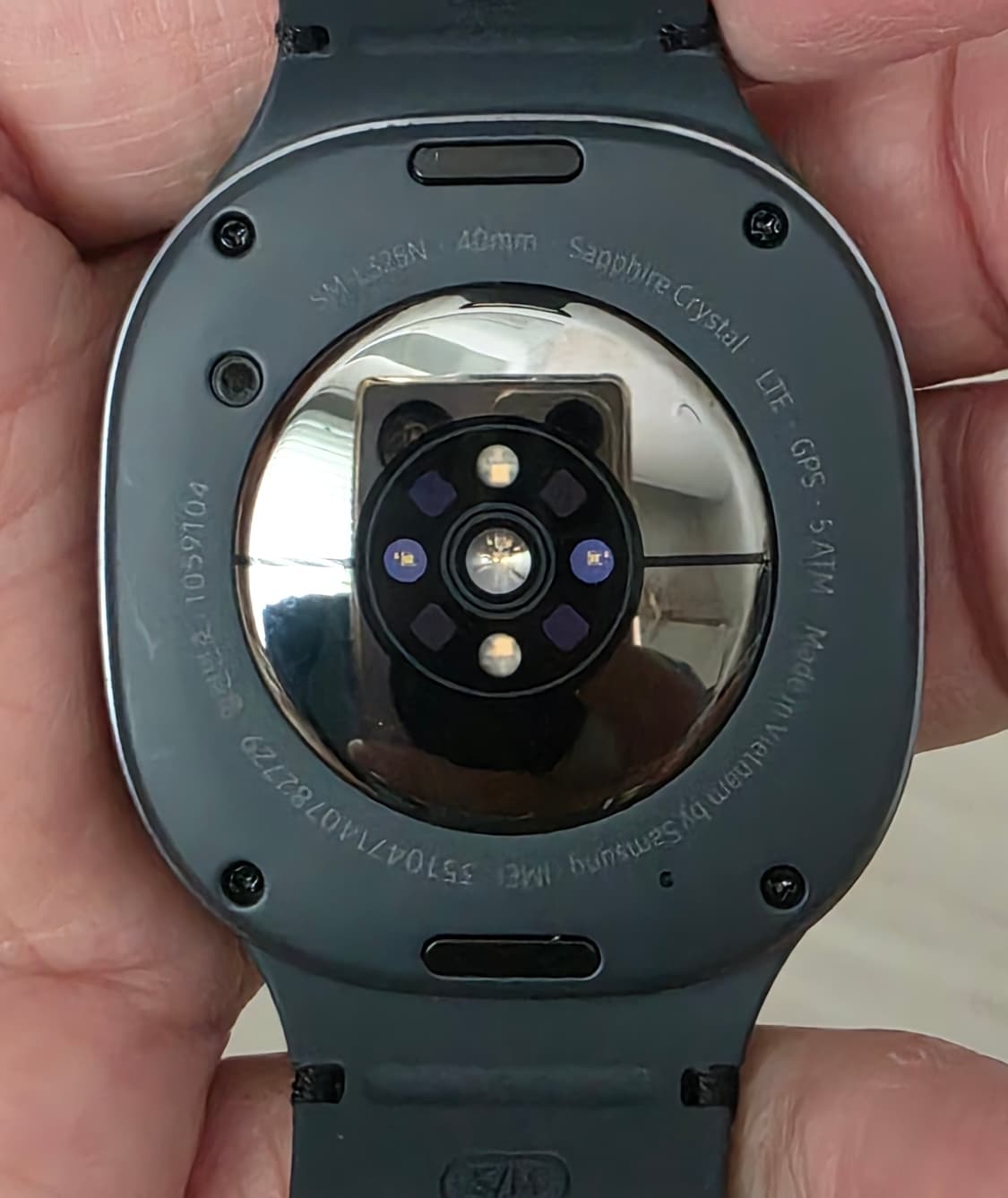 갤럭시워치8 SM-L325N 40mm 블루투스 (풀박스) 그라파이트  상품이미지5