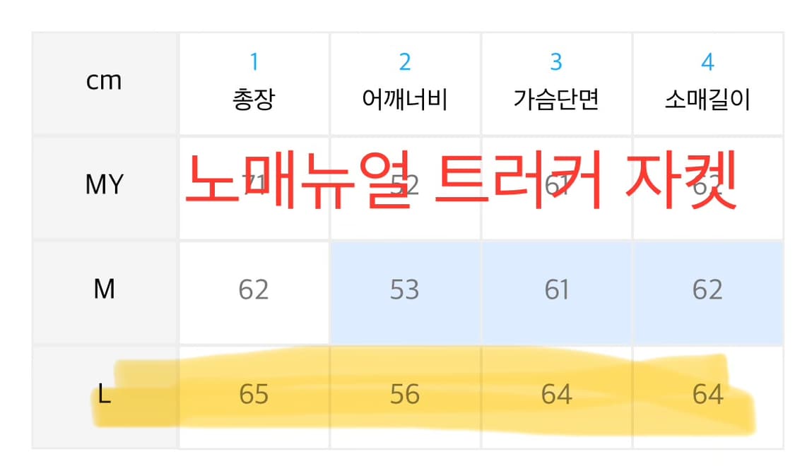 L) 노매뉴얼 V.T 집업 트러커 자켓 상품이미지5