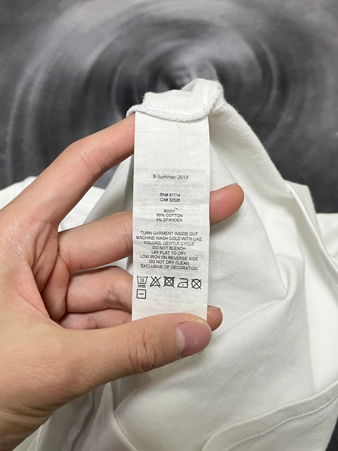 Armani Exchange Cubic Slim T-shirt 상품이미지4