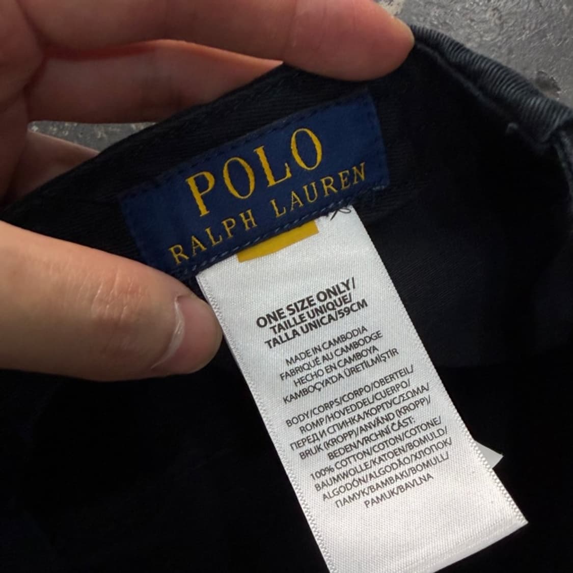 폴로 신형 빅포니 볼캡  상품이미지3