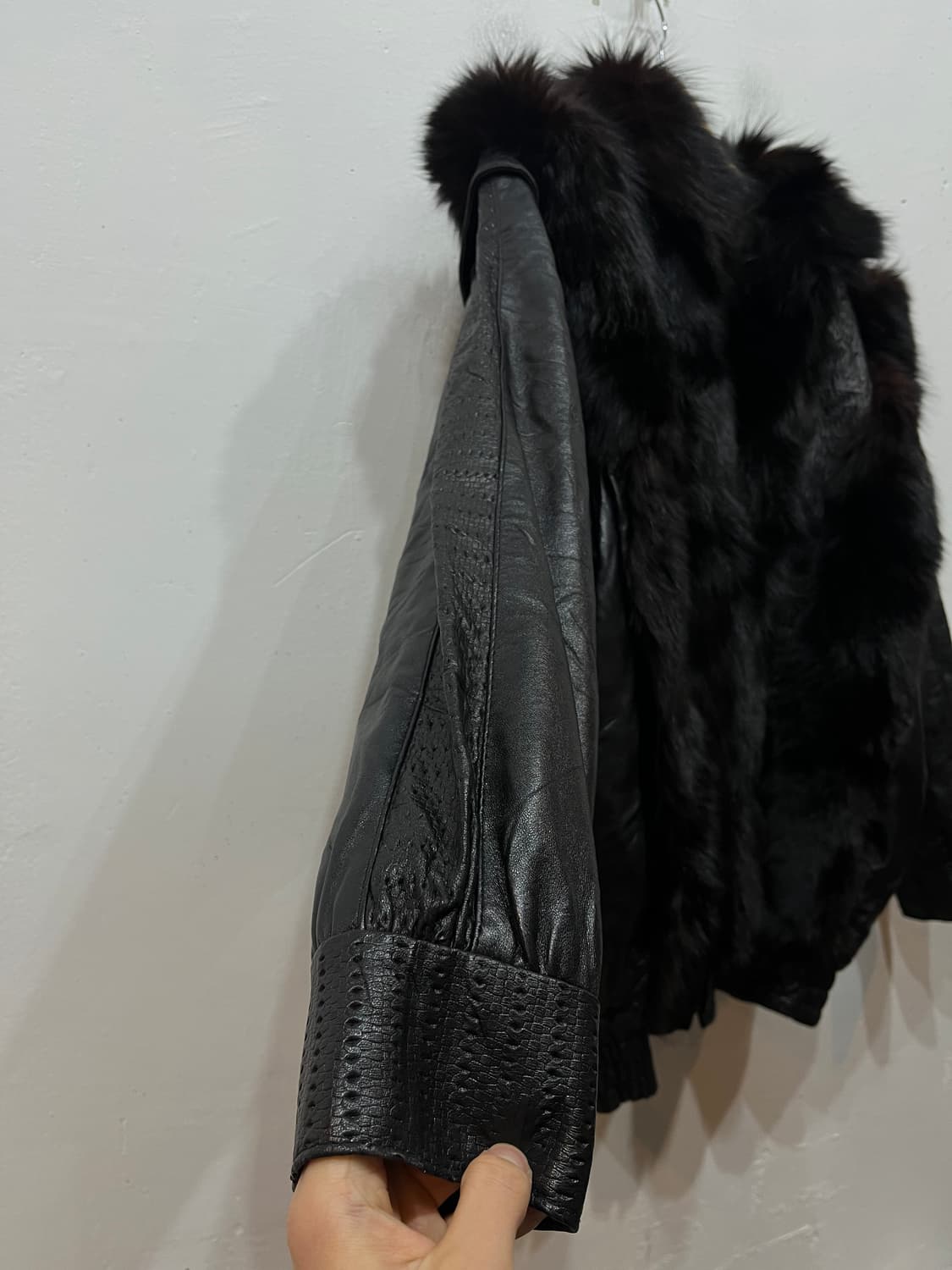 SAGA FOX 사가폭스 2way 레더자켓 베스트 상품이미지5