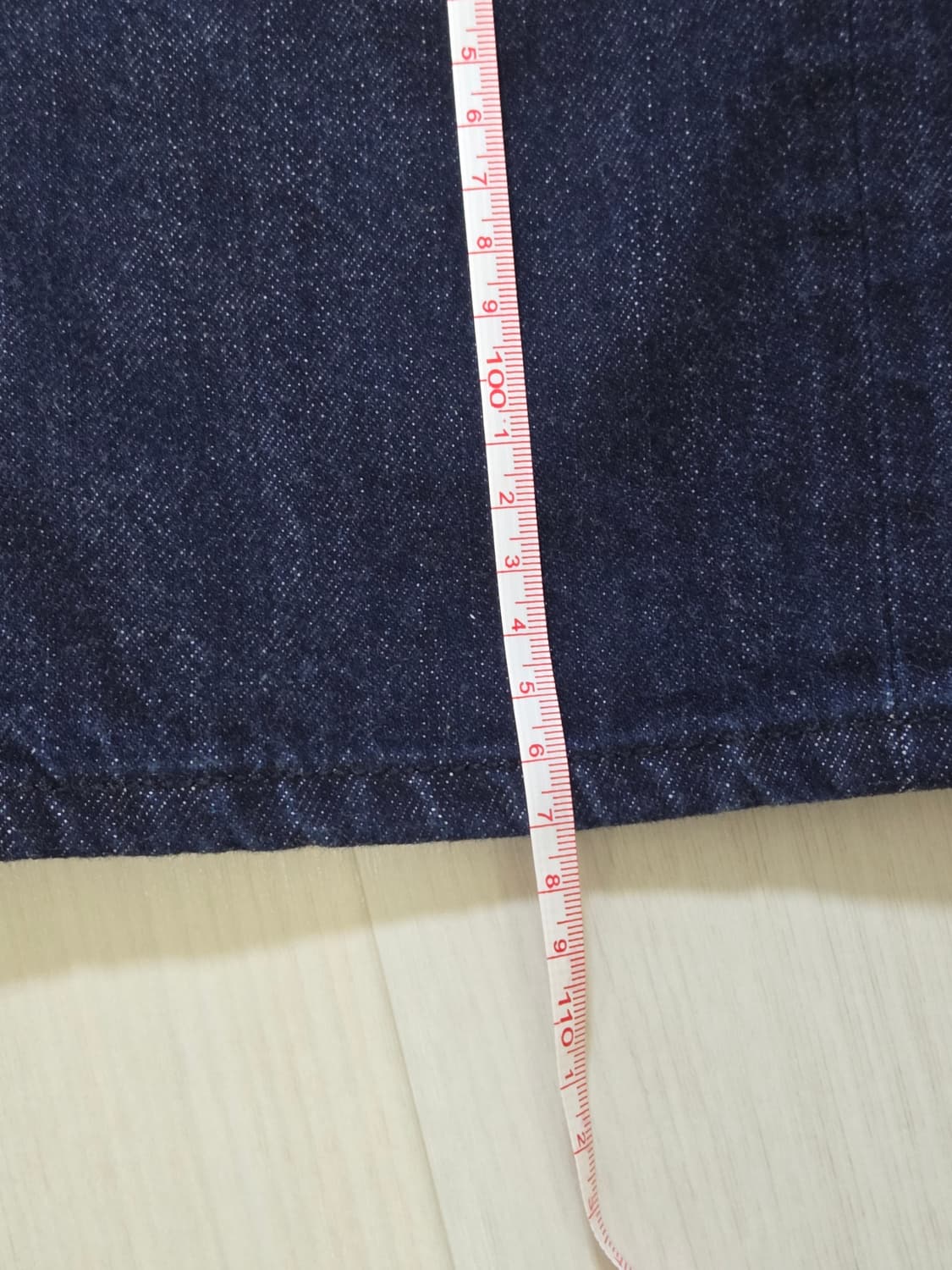 SEW 스트레이트 셀비지 데님 논워시드 2사이즈 상품이미지4