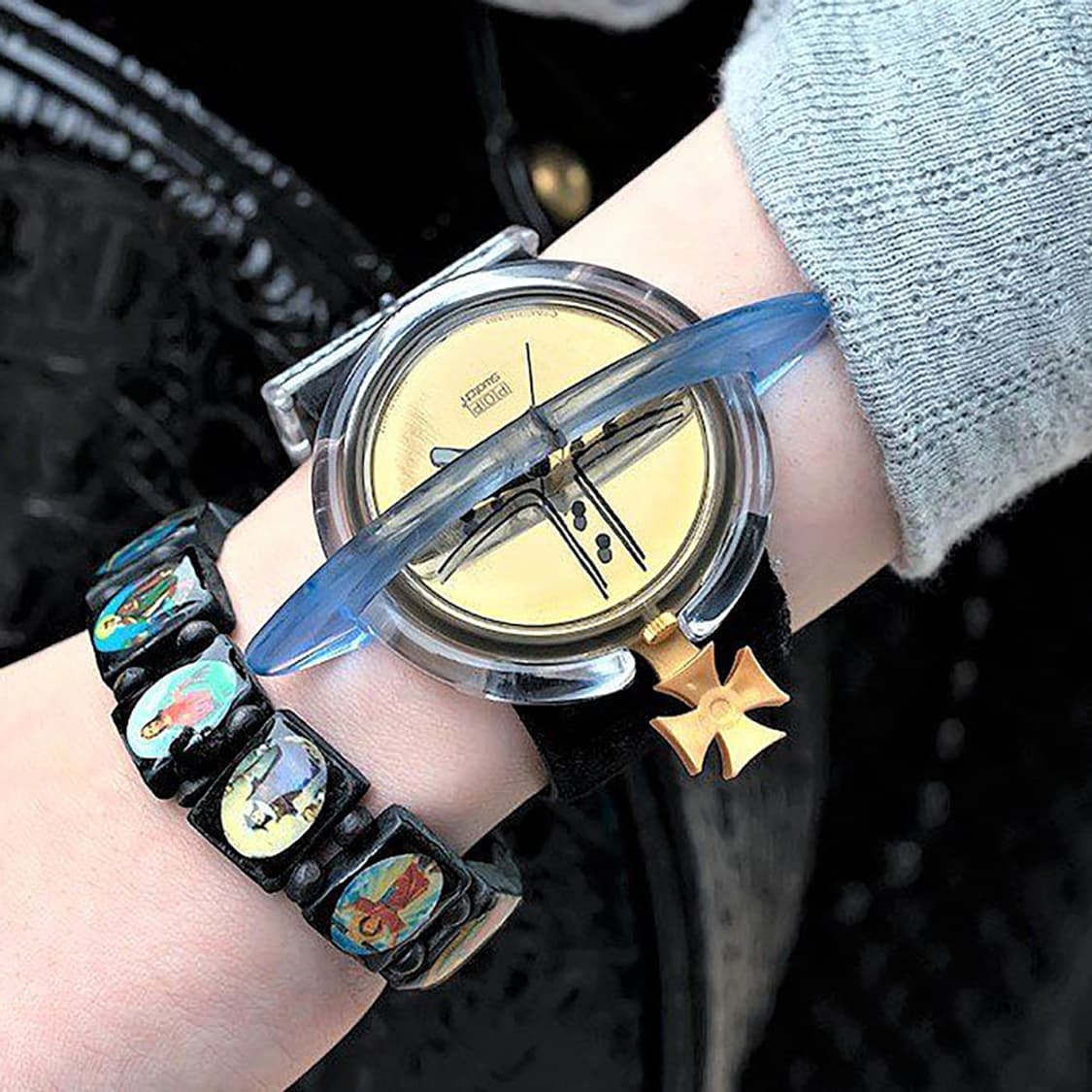 92년판) 빈티지 스와치 비비안 웨스트우드 콜라보 ORB 상품이미지1