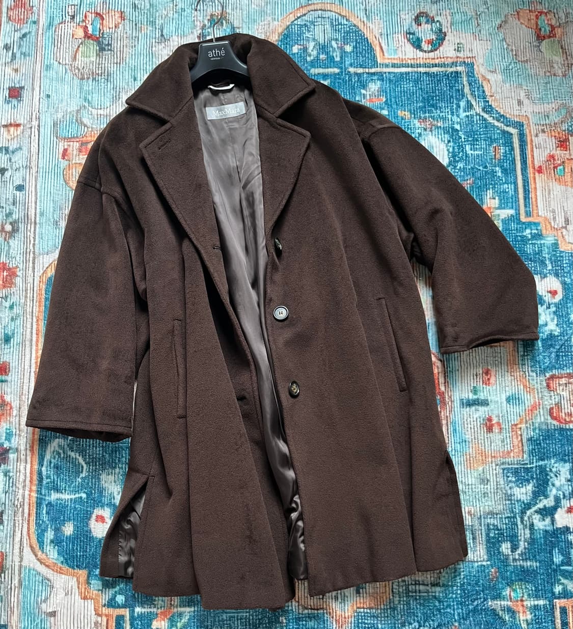 막스마라 코트 라나울 100% 상품이미지7