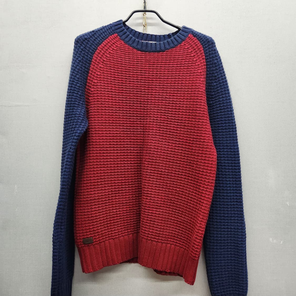 라코스테 컬러배색 와펜로고 니트 M(M) 남여공용 상품이미지1