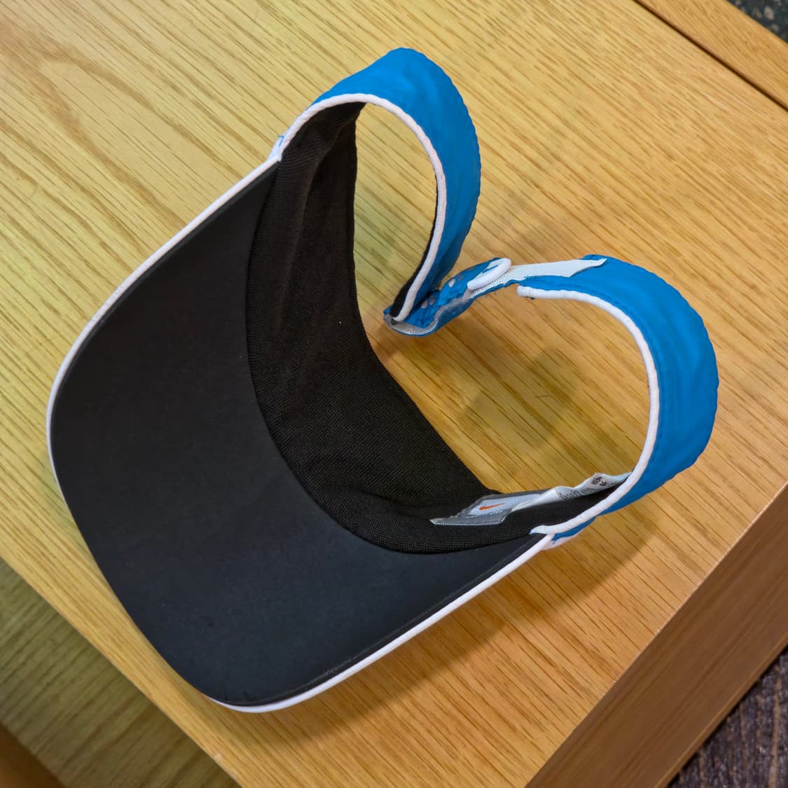 나이키 블루 썬캡 바이저 모자 상품이미지4