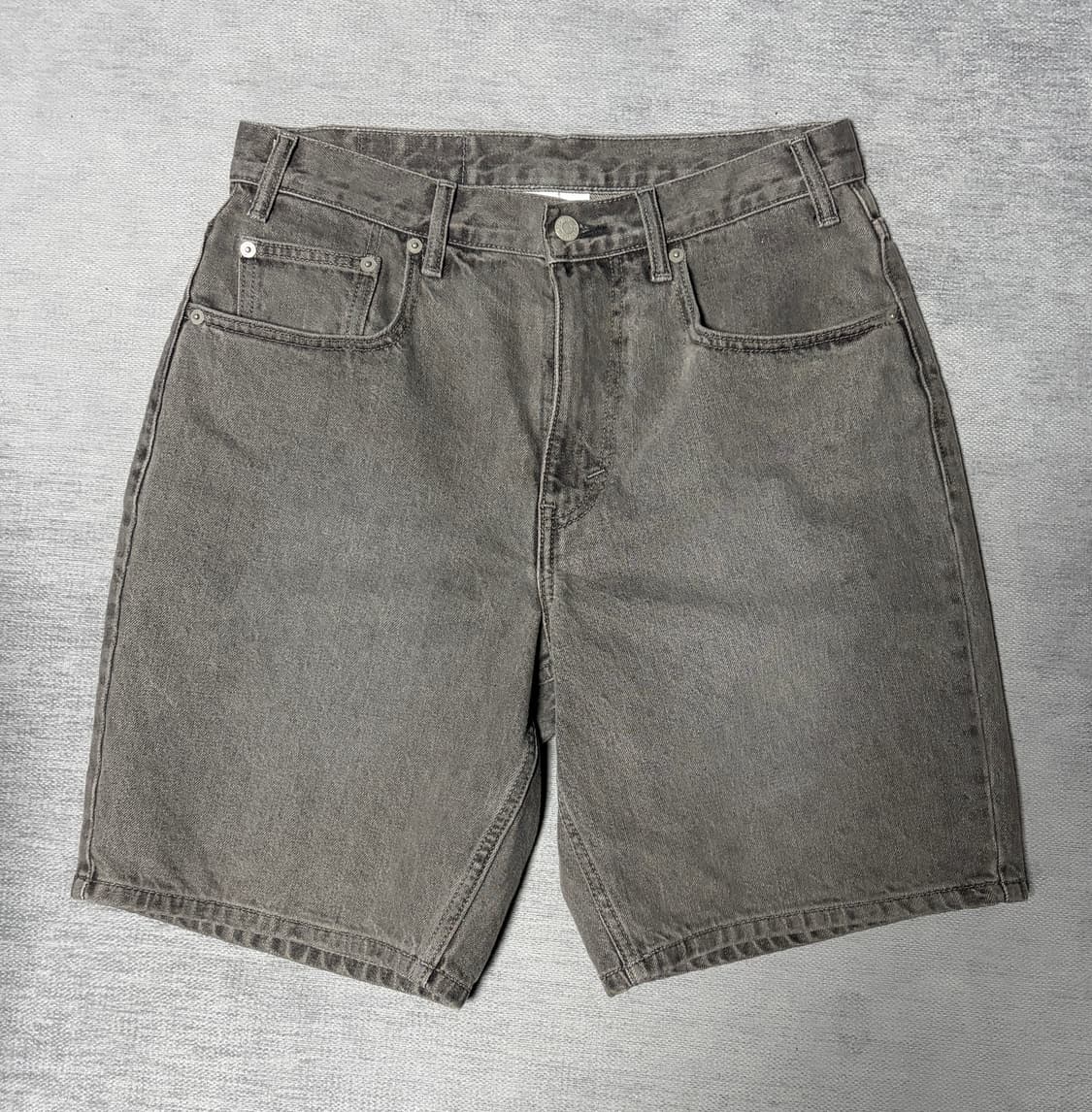디스이즈네버댓 데님 반바지 그레이 s 상품이미지2