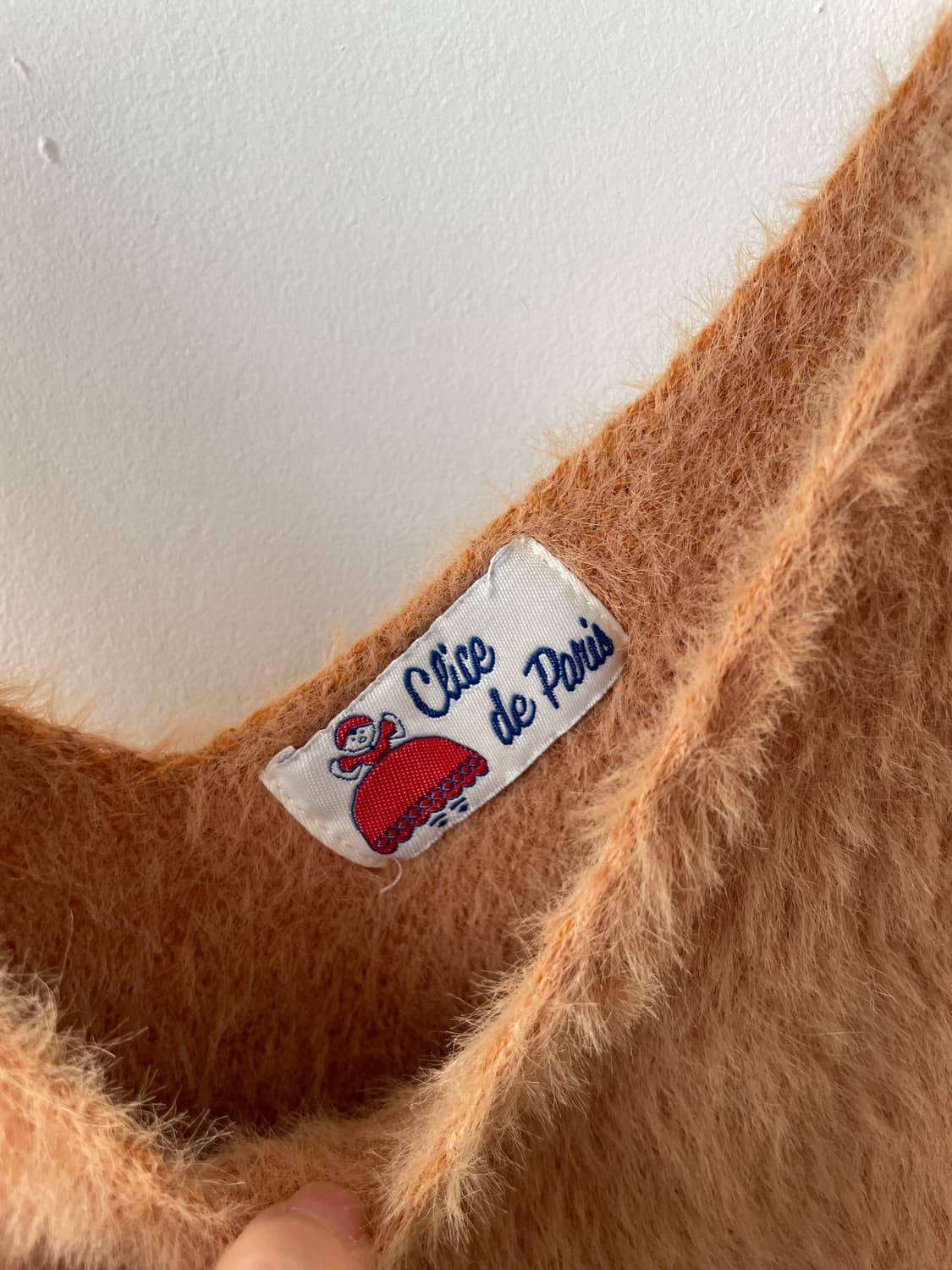 vintage camel fur bustier 상품이미지2