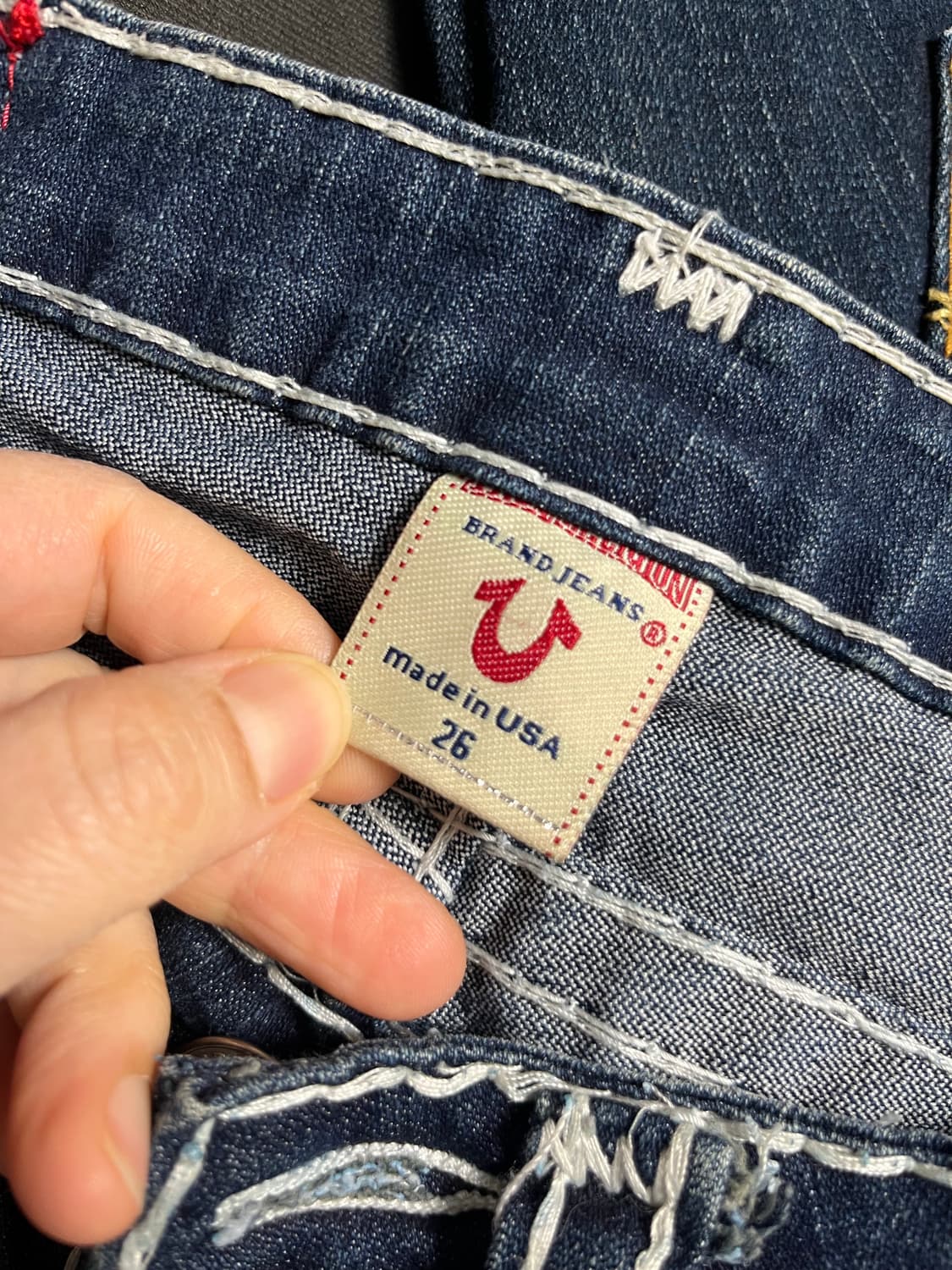 트루릴리전 데님 부츠컷 팬츠 26 상품이미지2