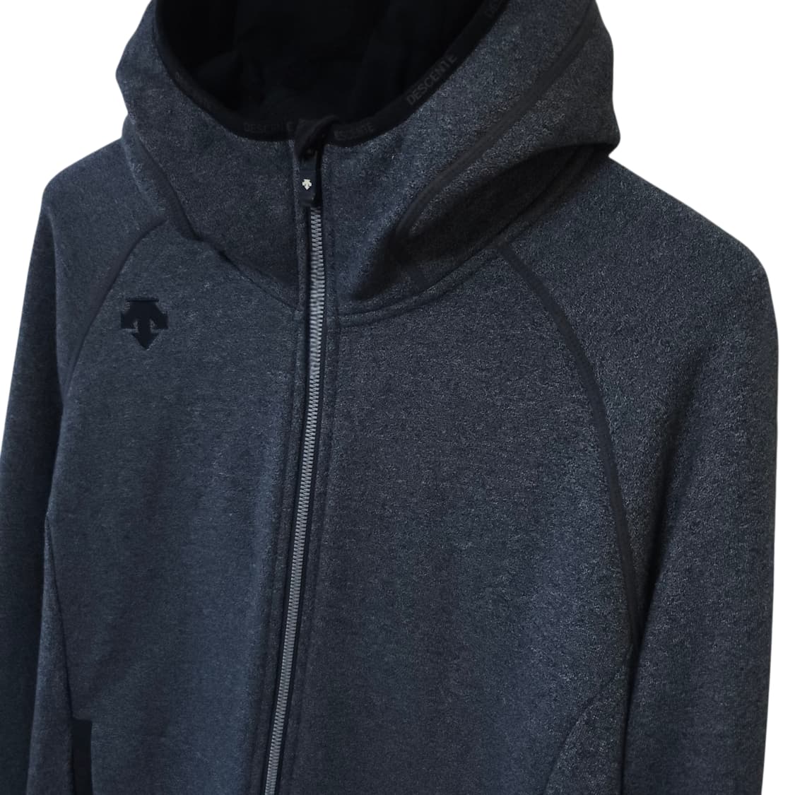 데상트 기모 져지 집업 95-100 트랙탑 상품이미지4