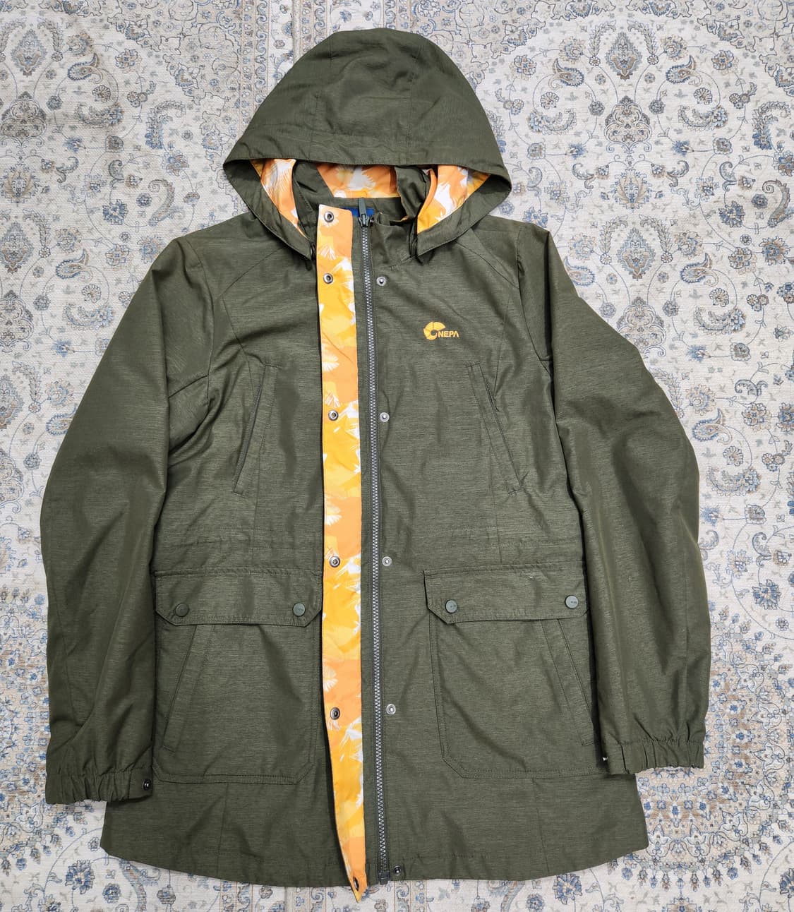 NEPA 네파 플라워 배색  후드  점퍼 95 (55반까지) 상품이미지4