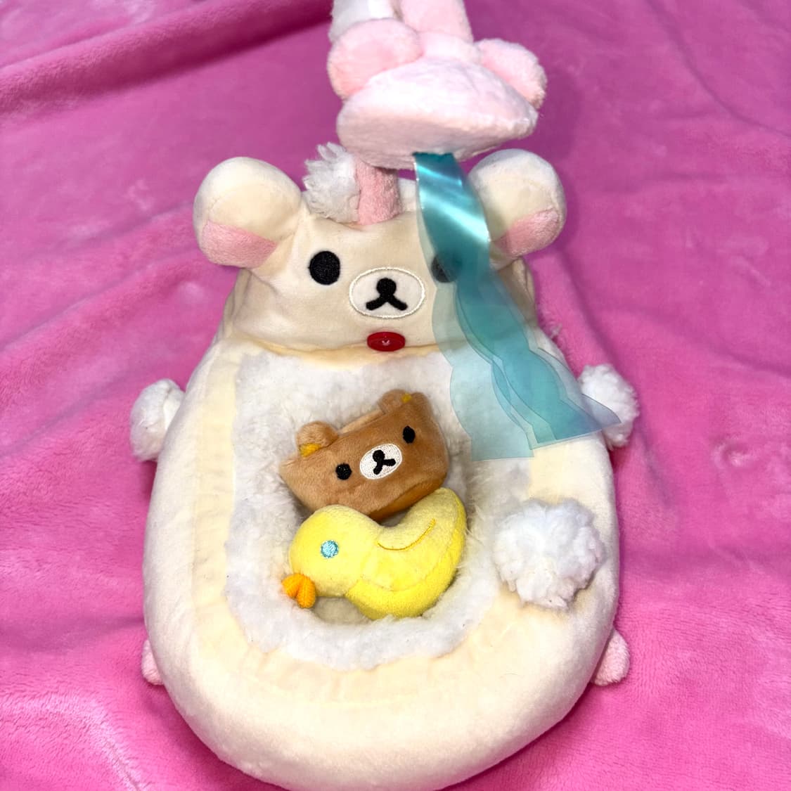 산엑스 코리락쿠마 욕조 목욕 인형 상품이미지2