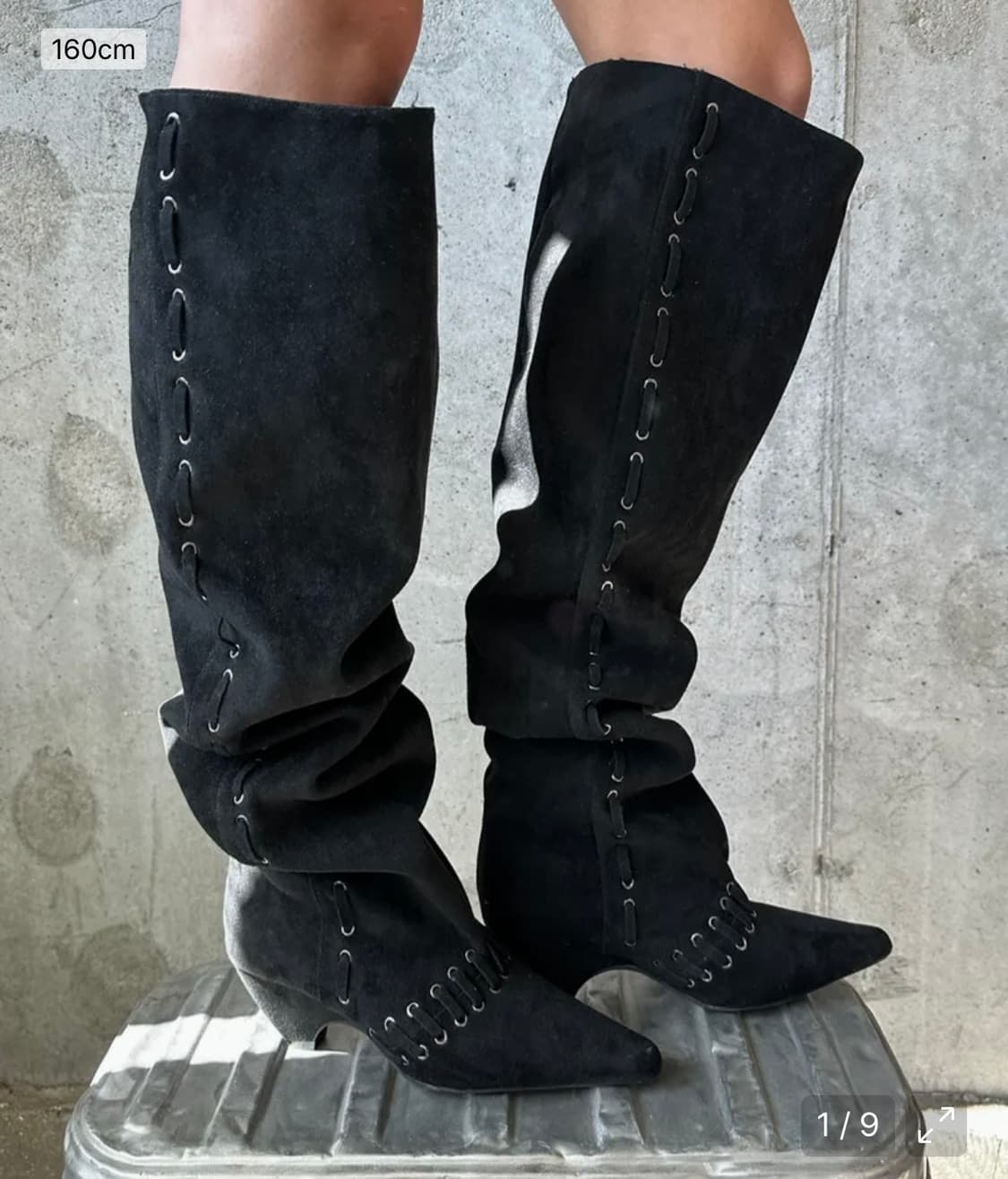 Deinet 다이닛 핸드 스티치 롱부츠 상품이미지1