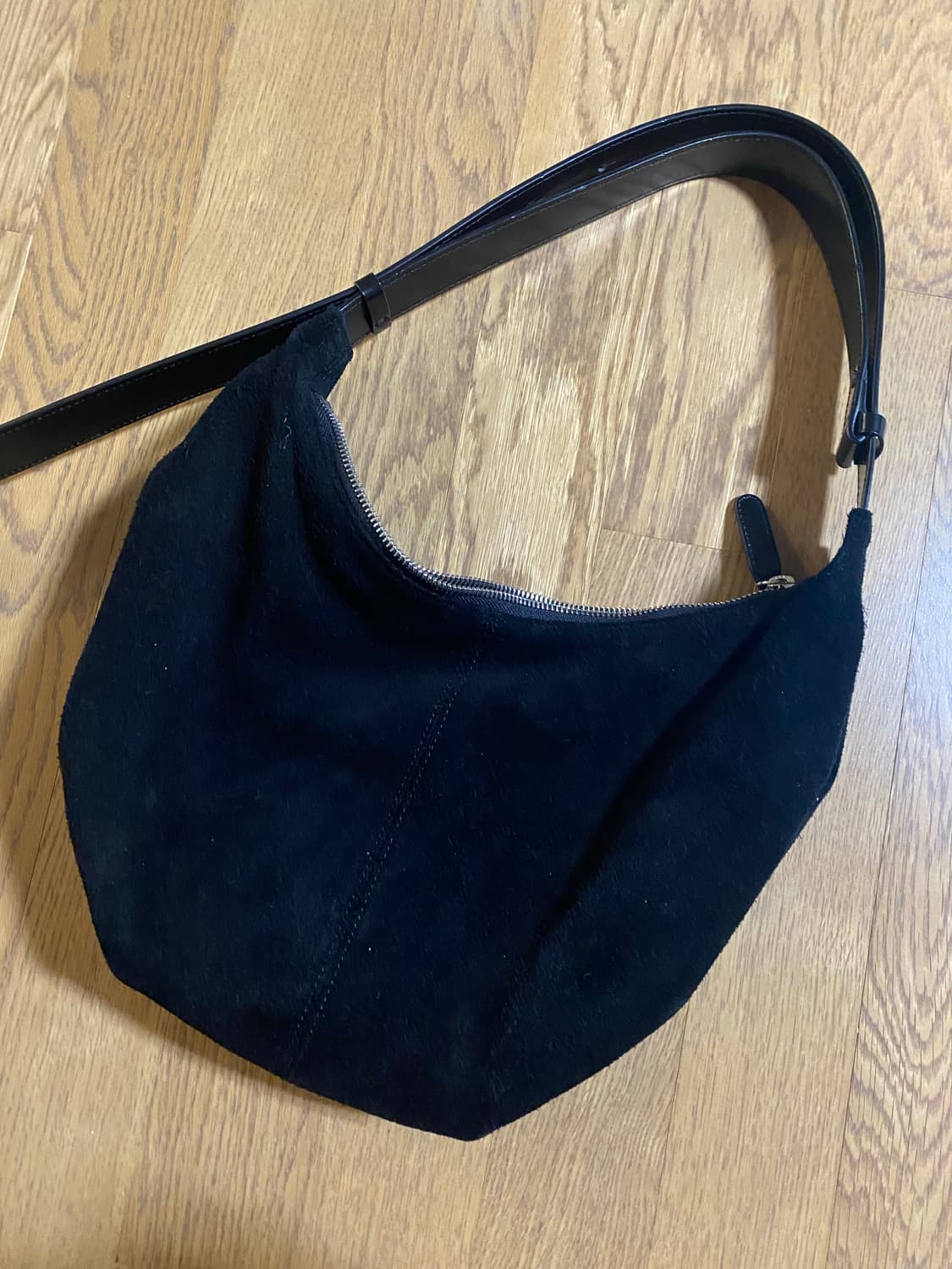 낫띵리튼 숄더 레더 백 스웨이드 shoulder leather bag 상품이미지2