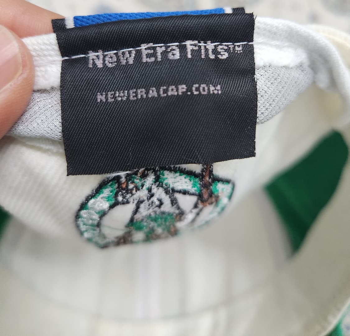 8-90s 뉴에라 보스턴 셀틱스 볼캡 그린/화이트 59호 상품이미지5