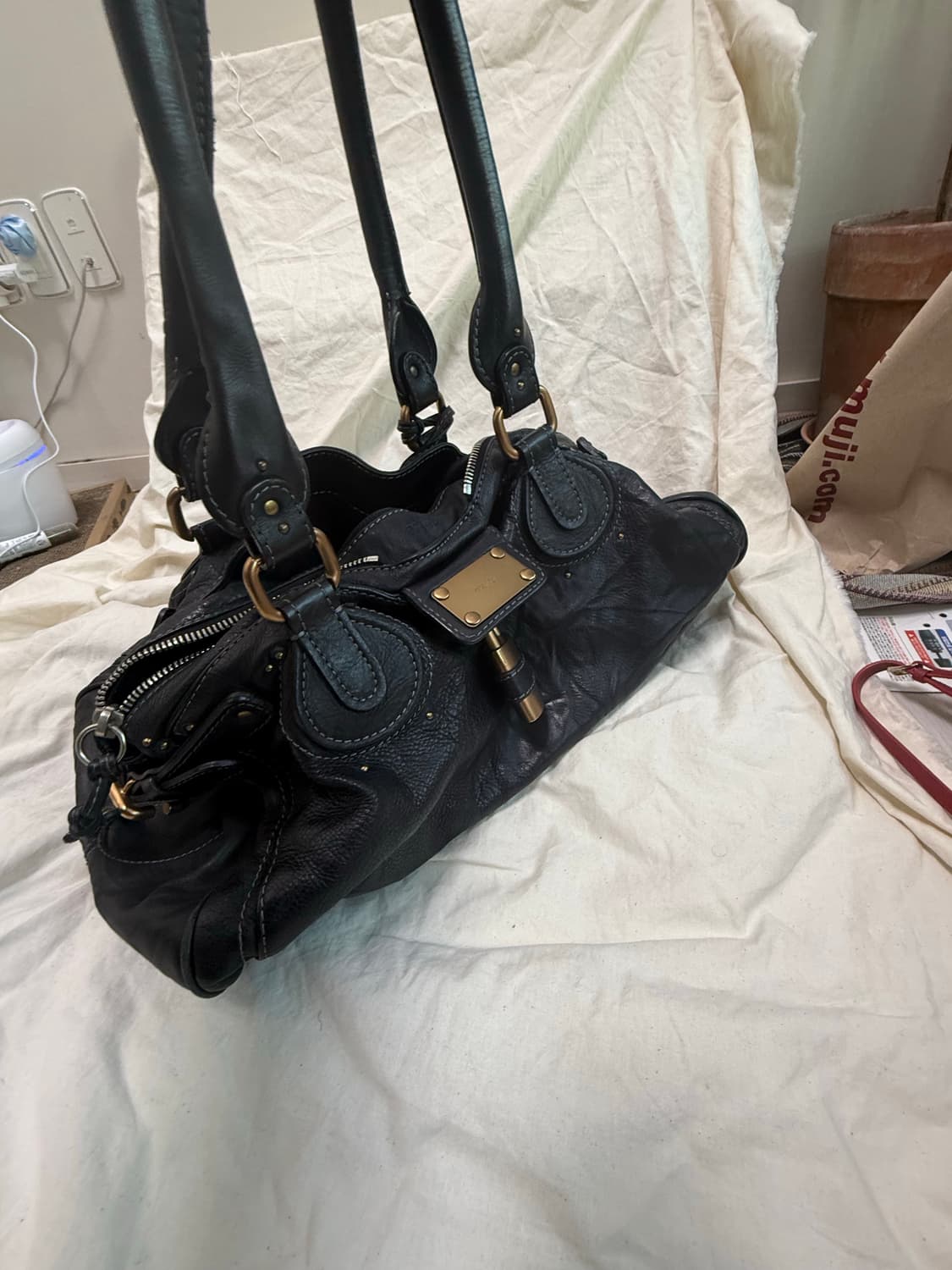 패딩턴 가방 스칸디 가방 블랙 정품 a+ 상품이미지2