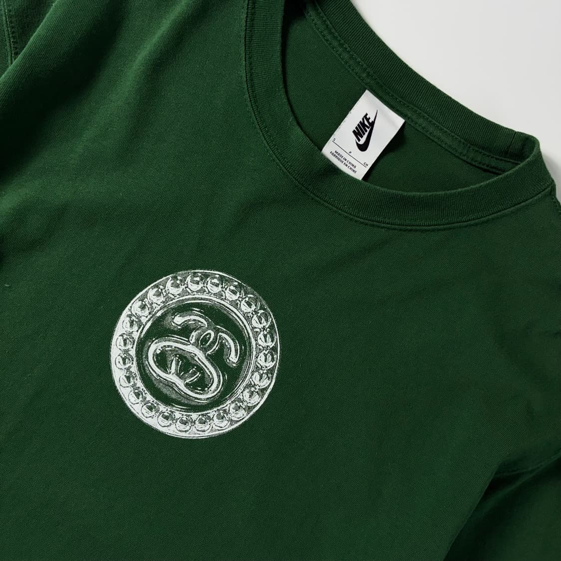 Nike  나이키 x 스투시 빅 스우시 그린 롱슬리브  상품이미지3