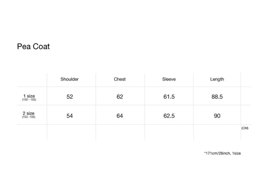 h.a.m 피코트 블랙 1사이즈 / hamsaseyo / 함 상품이미지5
