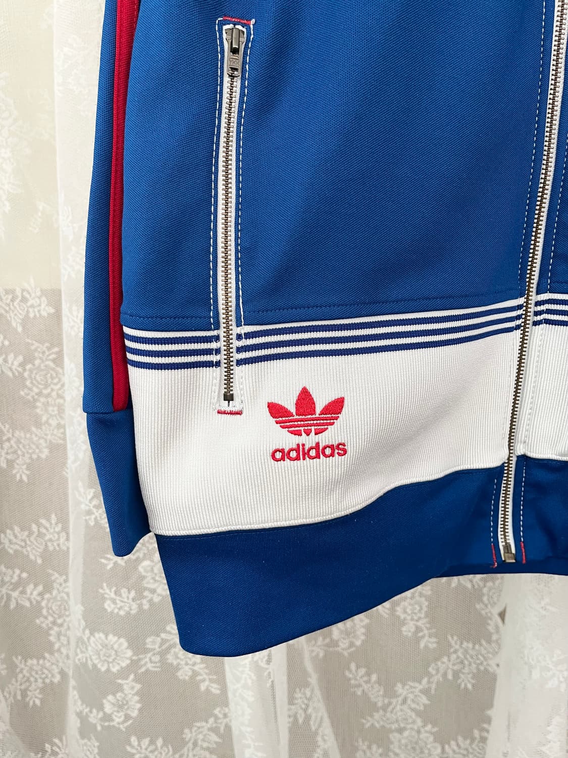 아디다스 캔자스 져지 kansas 블루 트랙탑 상품이미지3