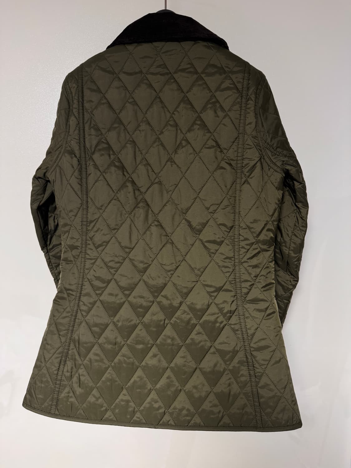 바버 퀼팅 자켓 올리브 UK10 상품이미지2