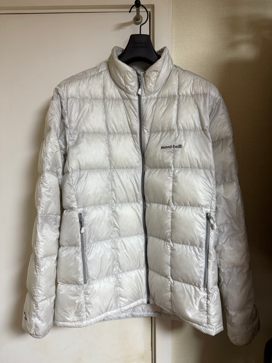 [L]몽벨 슈페리어 다운 자켓 라이트그레이 상품이미지3