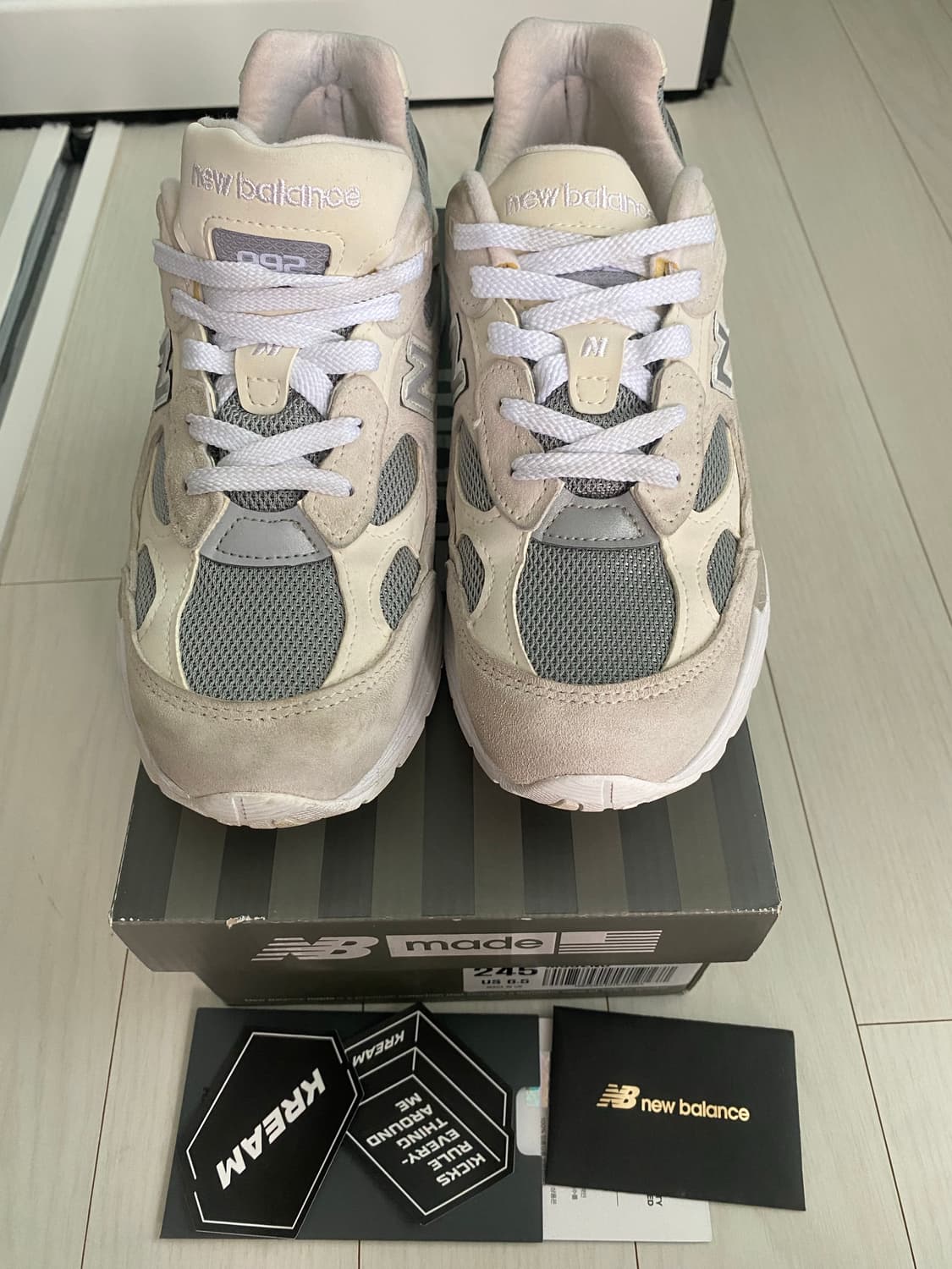 뉴발란스 M992NC 화이트실버 245 상품이미지1