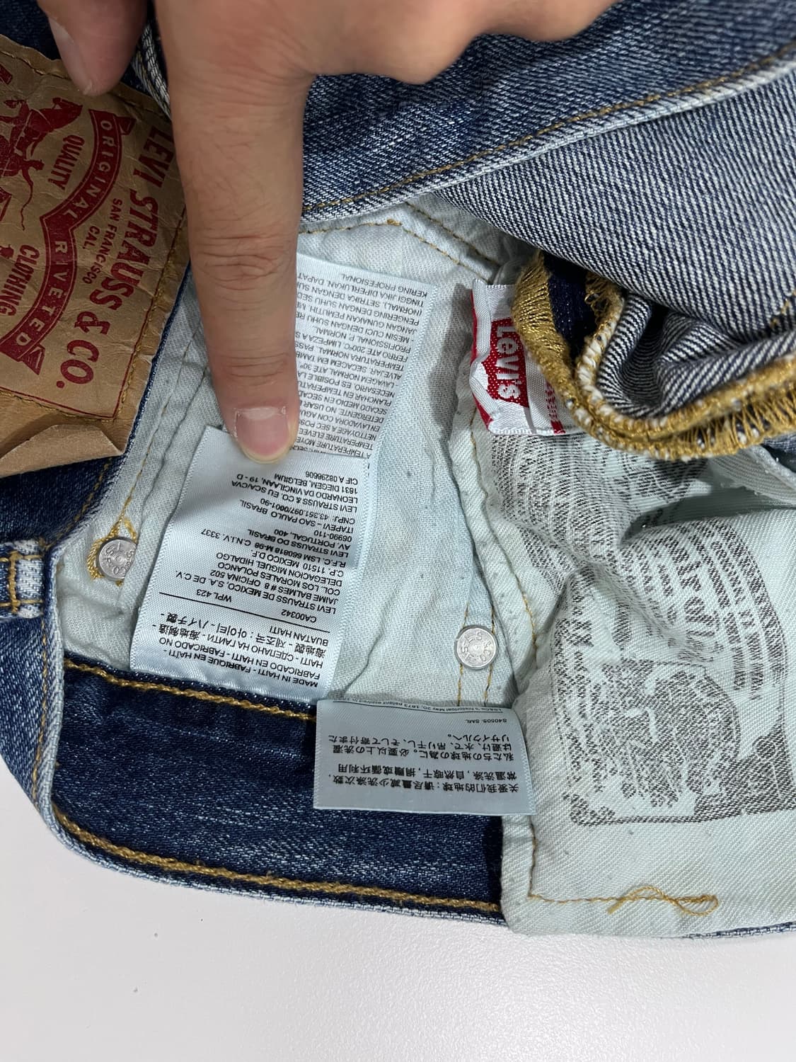 리바이스 501 상품이미지4