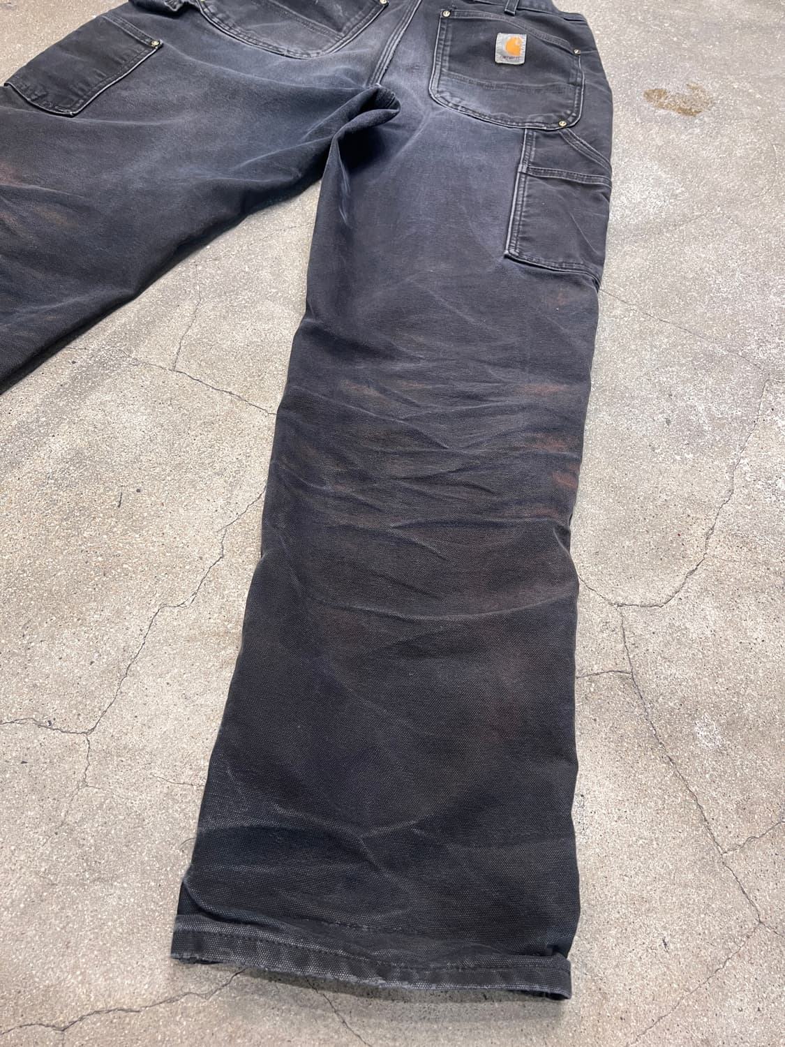 칼하트 B01 BLK 더블니 카펜터 워크팬츠 상품이미지7